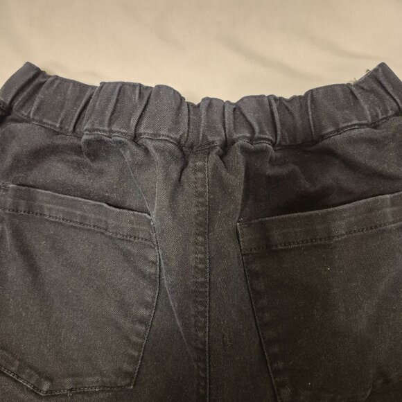 Oak and Front Wide leg Black Jeans Size Large - Picture 4 of 6